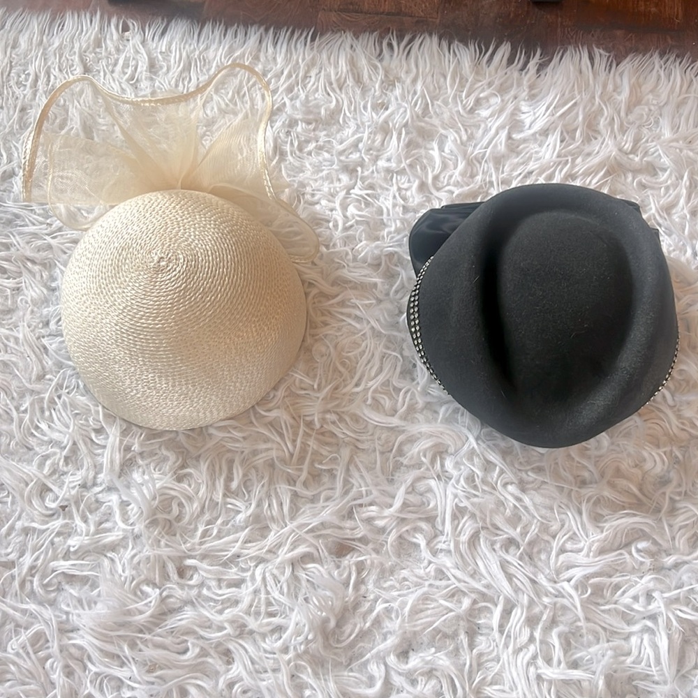 Two Vintage 80s Hats